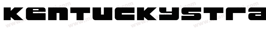 KentuckyStraight Body字体转换